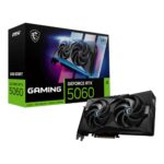 RTX5060GAMINGOC8GB_MSI-GF-RTX-5060-GAMING-OC-8GB_w. MSI GeForce RTX 5060 Gaming OC 8GB GDDR7 Graphics Card