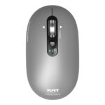 910009_PORT-MOUSE-REACHARGE-BT-PURE-MAC-GRY_wr_09.. Port Connect PURE Bluetooth Rechargeable Mouse
