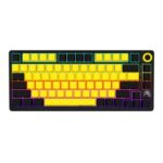 LRG-KBP7075W-YL-US #12. Lorgar KBP7075W Wireless 75% Mechanical Gaming Keyboard Pro - Black/Yellow