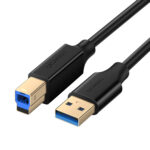 US210-10372_UGreen-US210-USB-A-Printer-Cable-2M_wr. UGreen US210 USB-A to USB-B Printer Cable (2m) - Black