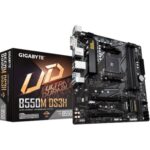 GA-B550M-K #6. Gigabyte B550M DS3H Motherboard | AMD AM4 | DDR4 | 2x M.2 | HDMI | DP | mATX