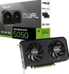 DUAL-RTX5050-O8G #2. Asus Dual GeForce RTX 5050 OC Edition 8GB GDDR6 Graphics Card
