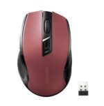 MU006-25752 #2. UGreen MU006 2.4GHz Wireless Optical Mouse - Red