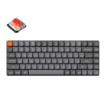 Keychron_K3M-H1_wr_01a.jpg. Keychron K3 Max QMK/VIA Wireless 75% Custom Mechanical Keyboard | Red Switches - Black
