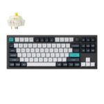 Q3M-M4_Keychron-Q3-Max-QMK-VIA-80-Wireless-Custom-. Keychron Q3 Max QMK/VIA 80% TKL Wireless Mechanical Keyboard | Banana Switch - Carbon Black