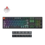 K10X-H1_Keychron-K10-QMK-Full-size-RGB-Wireless-Cu. Keychron K10 QMK Full-size RGB Wireless Custom Mechanical Keyboard V.2 | Super RED Switch – Black