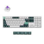 Q6H-P1_Keychron-Q6-HE-QMK-Full-size-Wireless-Custo. Keychron Q6 HE QMK Full-size Wireless Custom Mechanical Keyboard | Nebula Switch – Shell White