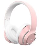 03020021-P #2. L500 Wireless Bluetooth Stereo On-Ear Folding Headphones - Pink