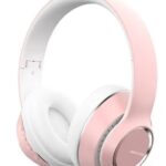 03020021-P #2. L500 Wireless Bluetooth Stereo On-Ear Folding Headphones - Pink