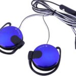 03020108-B #2. Seav S-Q140 Ear-Hook Wired Headphones - Blue