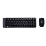 920-003161 #19. Logitech MK220 Wireless Keyboard and Mouse Combo - Black